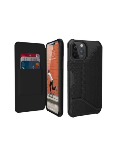 UAG Apple iPhone 12 Pro Max 5G Rugged Case Metropolis – Kevlar Black – 0812451037319