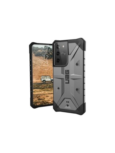 UAG Samsung Galaxy S21 Ultra 5G Rugged Case Pathfinder – Silver – 0812451039405