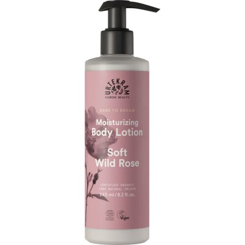 Urtekram Body Lotion Soft Wild Rose – 245 ml – 5701058010298