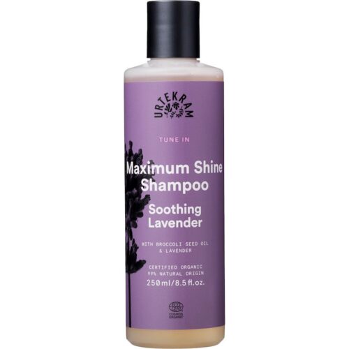 Urtekram Maximum Shine Shampoo Soothing Lavender – 250 ml – 5701058006567