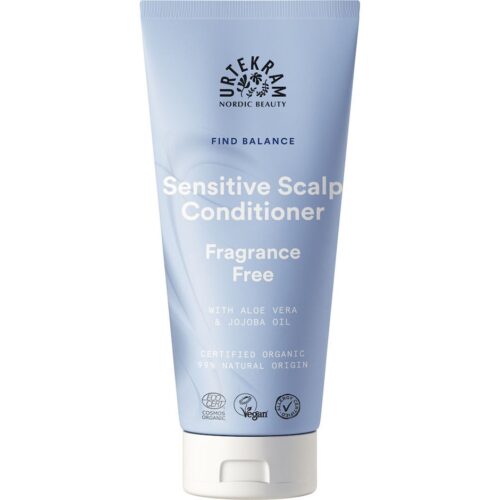 Urtekram Sensitive Scalp Conditioner Fragrance Free – 180 ml – 5701058011615