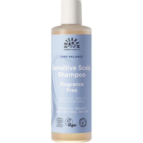 Urtekram Sensitive Scalp Shampoo Fragrance Free – 250 ml – 5701058011608