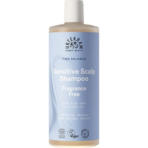 Urtekram Sensitive Scalp Shampoo Fragrance Free – 500 ml – 5701058011943