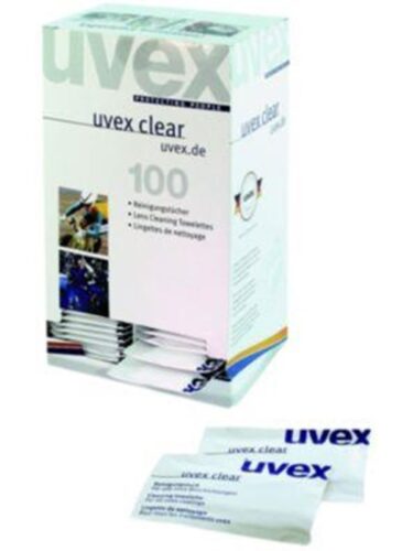 Uvex Tri-Clens cleaning towel – pack of 100 – 4031101125831