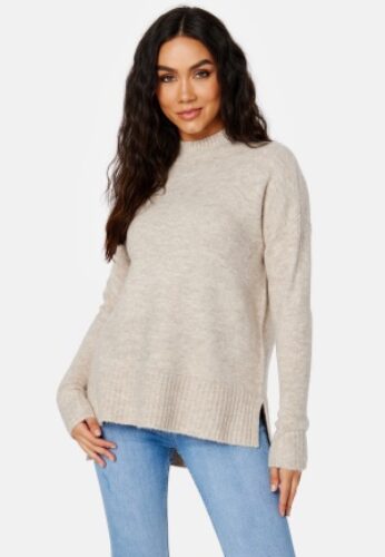 VERO MODA Lefile Oversize Boxy Blouse Birch Detail:W. MELA XL – 5715306693034