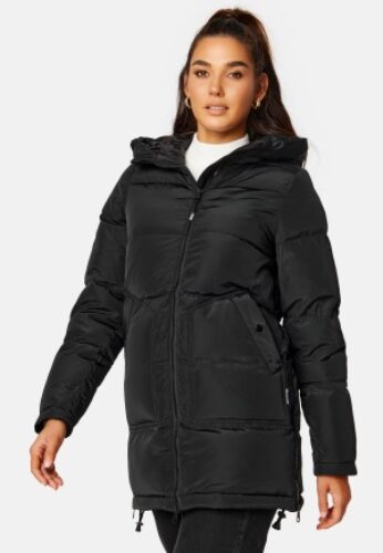 VERO MODA Oslo 3/4 Down Jacket Black XL – 5714911924762