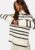 VERO MODA Saba LS Rollneck Pullover Birch Stripes:Black XS – 5715427046160