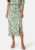 VERO MODA Vmfrej high waist 7/8 pencil skirt Green/White/Floral L – 5715519822252