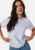VERO MODA Vmkarma SS O-Neck emb shirt Sky Blue XS – 5715518975850