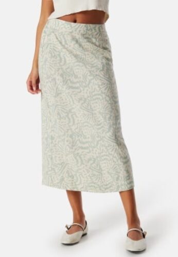 VERO MODA Vmmymilo High Waist 7/8 skirt Green/Patterned L – 5715511325805
