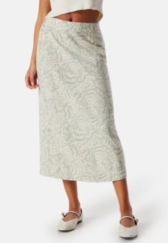 VERO MODA Vmmymilo High Waist 7/8 skirt Green/Patterned XS – 5715511325782