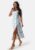 VERO MODA Vmmymilo SS 7/8 dress Blue/Patterned M – 5715506054499