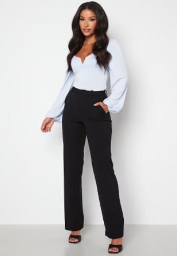 VERO MODA Vmzamira MR Straight Pant Black M/32 – 5715106772755