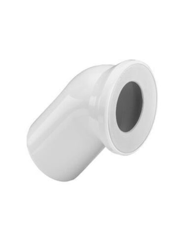 Viega Toilet bend 45° plastic/white – 4015211101718