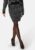 VILA Audrey Check Knit Skirt Black Checks:White C XS – 5715501202789