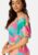 VILA Besta V-Neck Maxi Dress Tigerlily Print:Ley 36 – 5715357952739