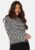 VILA Himlas O-Neck L/S Top Birch Stripes:BLACK L – 5715501695116