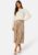 VILA Nitban Skirt Sandshell S – 5713786029626