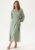 VILA Vienna Ravenna L/S Ankle Wrap Dress Green Milieu 34 – 5715359338500