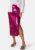 VILA Vietta midi sequin skirt Fuchsia Purple 34 – 5715518875051