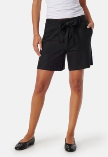 VILA Vijolanda High Waist shorts Black 36 – 5715432144196