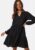 VILA Vikawa L/S Dress Black S – 5713787587729