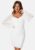 VILA Vimalaya L/S short dress Cloud Dancer 40 – 5715511255966