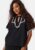 VILA Vimanda S/S top Black/White 38 – 5715359381148