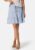 VILA Vimelanie High Waist pointelle skirt Kentucky Blue XS – 5715359286122