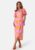 VILA Vinakita V-Neck wrap midi Patterned 36 – 5715359157279