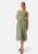 VILA Vipricil strap button dress Green 38 – 5715359177857