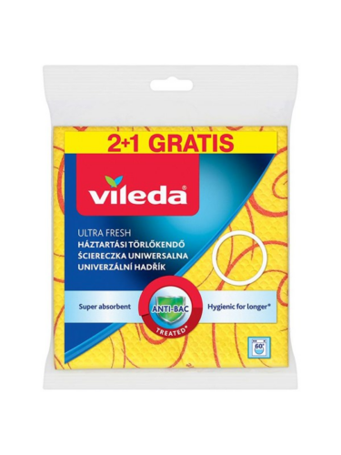Vileda Universal cloth with silver ions 3 pcs. – 5999501253570