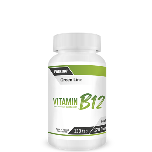 Vitamin B12, 120 tuggtabletter – 7350044502064