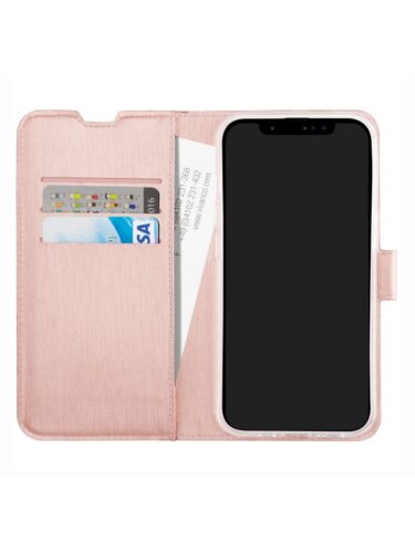 Vivanco Classic Wallet iPhone 15 Plus Rose Gold – 4008928639162