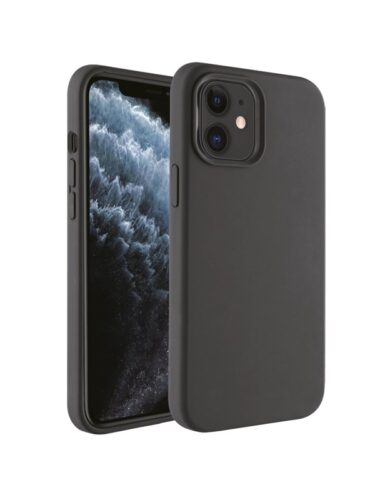 Vivanco Hype Silicone Cover iPhone 12 / 12 Pro Black – 4008928621327