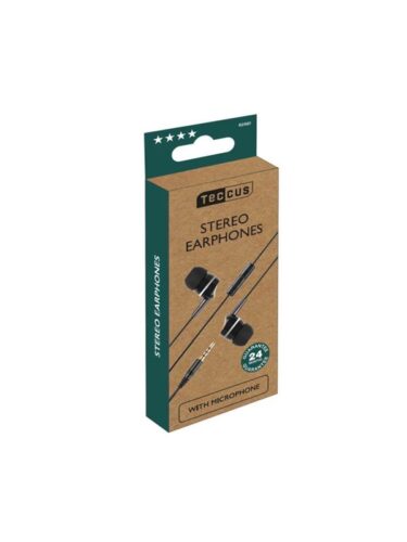 Vivanco In-Ear Plugin Smartphone Headset Black – 4008928626810