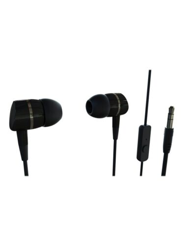 Vivanco In-Ear Plugin Smartphone Headset Black – 4008928380095