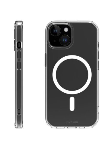 Vivanco Mag Steady Cover iPhone 15/14/13 Clear – 4008928638905