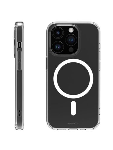 Vivanco Mag Steady Cover iPhone 15 Pro Clear – 4008928639018