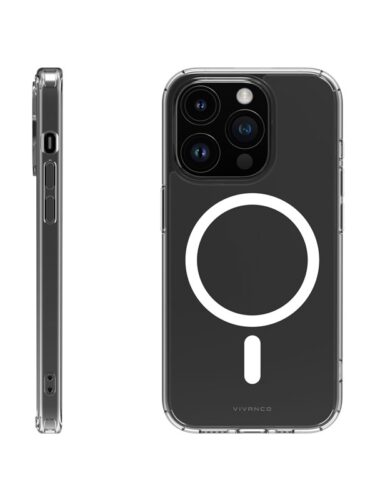 Vivanco Mag Steady Cover iPhone 15 Pro Max Clear – 4008928639223