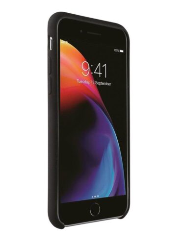 Vivanco Silicone Cover iPhone SE/8/7/6 Black – 4008928617146
