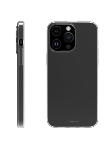 Vivanco Slim TPU Cover iPhone 15 Pro Max Clear – 4008928639247