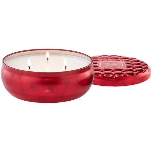 Voluspa 3-Wick Tin Candle Cherry Gloss – 340 g – 0806644545118