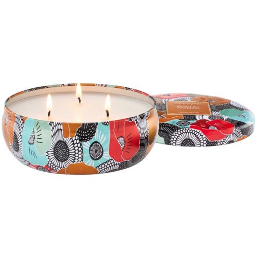 Voluspa Anniversary 3-Wick Tin Candle Baltic Amber – 340 g – 0806644075233