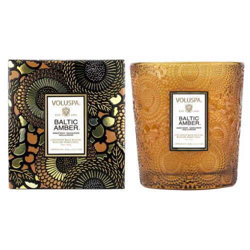 Voluspa Baltic Amber Candle Classic Lys 255 g – 255 g – 0806644073437