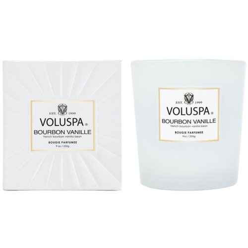 Voluspa Boxed Candle Bourbon Vanille 60h – 255 g – 0806644066446