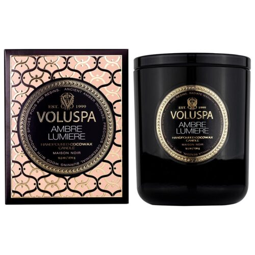 Voluspa Classic Boxed Candle Ambre Lumiere – 269 g – 0806644082026