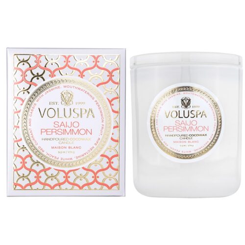 Voluspa Classic Boxed Candle Saijo Persimmon – 269 g – 0806644081029