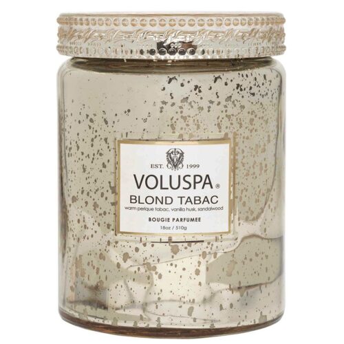 Voluspa Large Jar Candle Blonde Tabac 100h – 510 g – 0806644066392