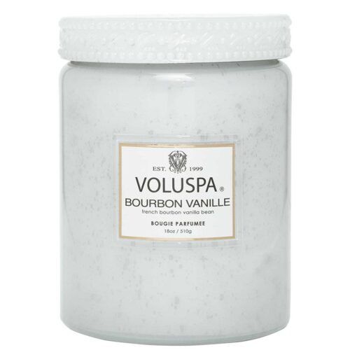 Voluspa Large Jar Candle Bourbon Vanille 100h – 510 g – 0806644066347